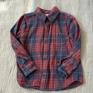 Boys plaid shirt
